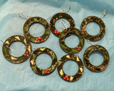 Ornaments of resin by Mary Jane Jarvis