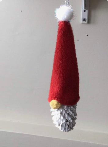 Christmas Gnome Ornament by Carla Miedema