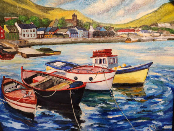 Dingle Bay, Ireland - original art by Pat Shea