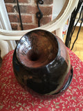 Altered copper vase - Pottery by Owen Davies - Martello Alley
