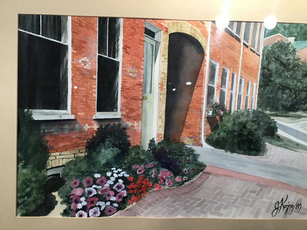 William Street - Original framed watercolour