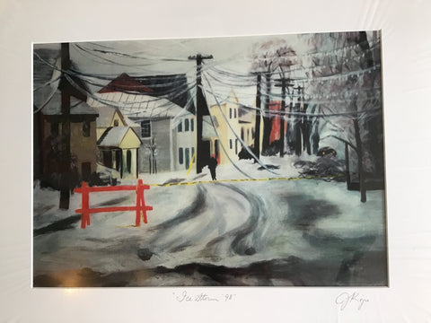 Ice Storm ‘98 - large matted print