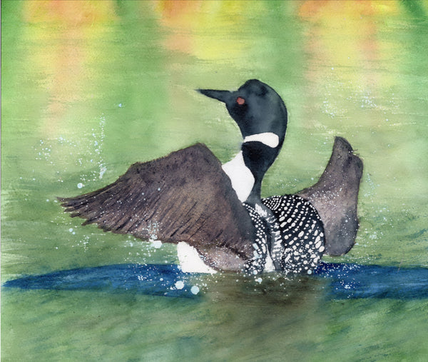 Morning Ablutions - original painting by Leith Channen