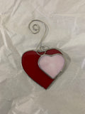 Our Cottage Glass:  Stained Glass Heart