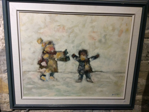 La Leçon - Acrylic by David Dossett - Martello Alley