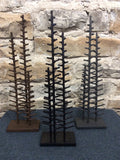 Metal pine trees - Stand of three