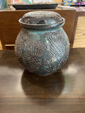 Thistle Cookie jar / urn by Peggy