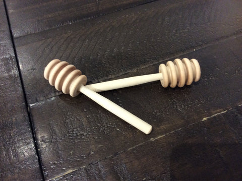 4” Wooden Honey Dipper