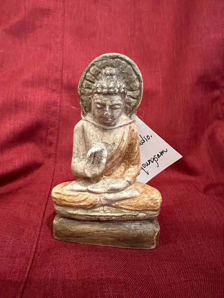 Mini Indian Buddha with Master Pose Statue