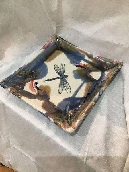Bailey-Brown Square plate ( Dragonfly)