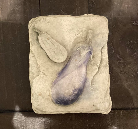 Mini Eggplant Tile by Concrete Design Studio