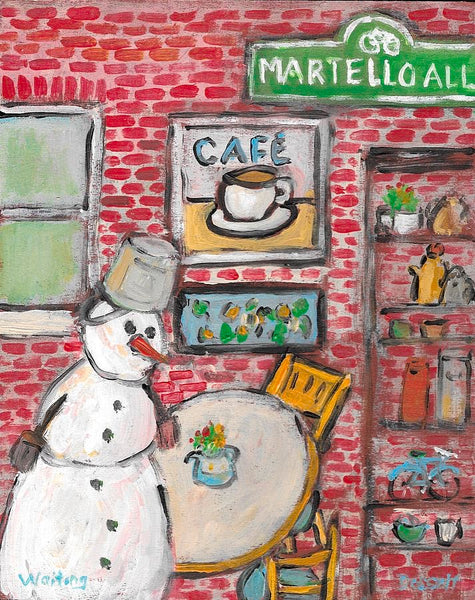 Waiting print -  by Martello Alley - Martello Alley