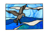 Stained Glass - Seagull (print) - Print by Alistair Morris - Martello Alley
