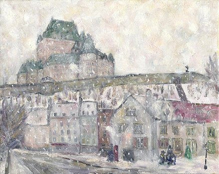 Le Vieux Quebec - Print by David Dossett - Martello Alley